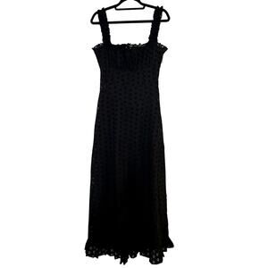 DÔEN Floral eyelet maxi dress